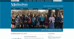 Desktop Screenshot of murfreesboro.cityschools.net